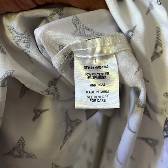 Adrienne Vittadini Eiffel Tower long sleeve shirt - Picture 5 of 6